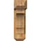 Ekena Millwork Balboa Craftsman Rough Sawn Bracket w/ Offset Brace, Western Red Cedar, 6"W x 16"D x 20"H BKT0604X16X20BOA04RWR - alternate 2